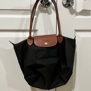 Longchamp Small Signature Black Tote
